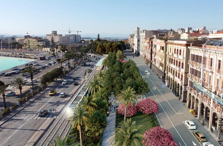 Bellini Lorenz Apartment Cagliari Eksteriør billede